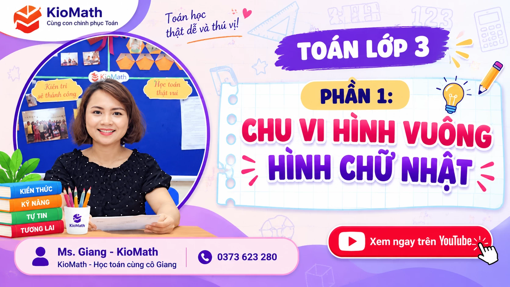 Video Bài giảng Toán Lớp 3