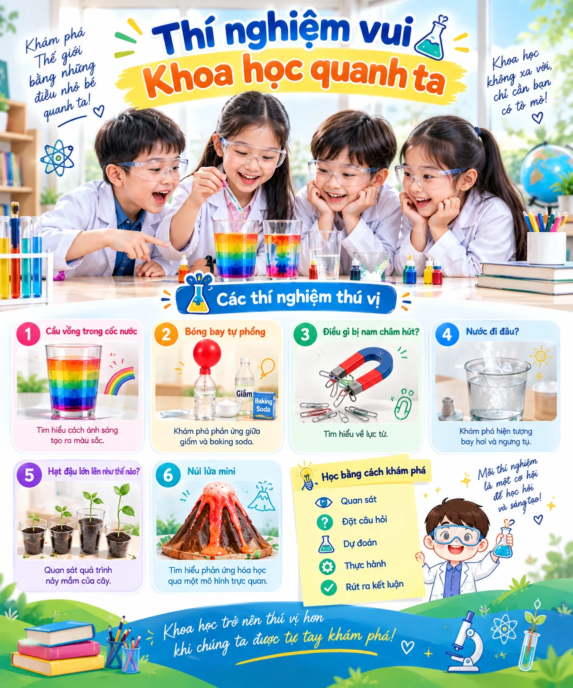 Thí nghiệm vui - Khoa học quanh ta